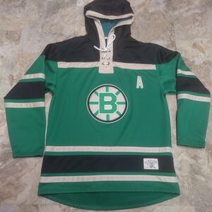 Boston Bruins Old Time Hockey Lacer Jersey 4 Bobby Orr HOF '79 Size XL Retired
